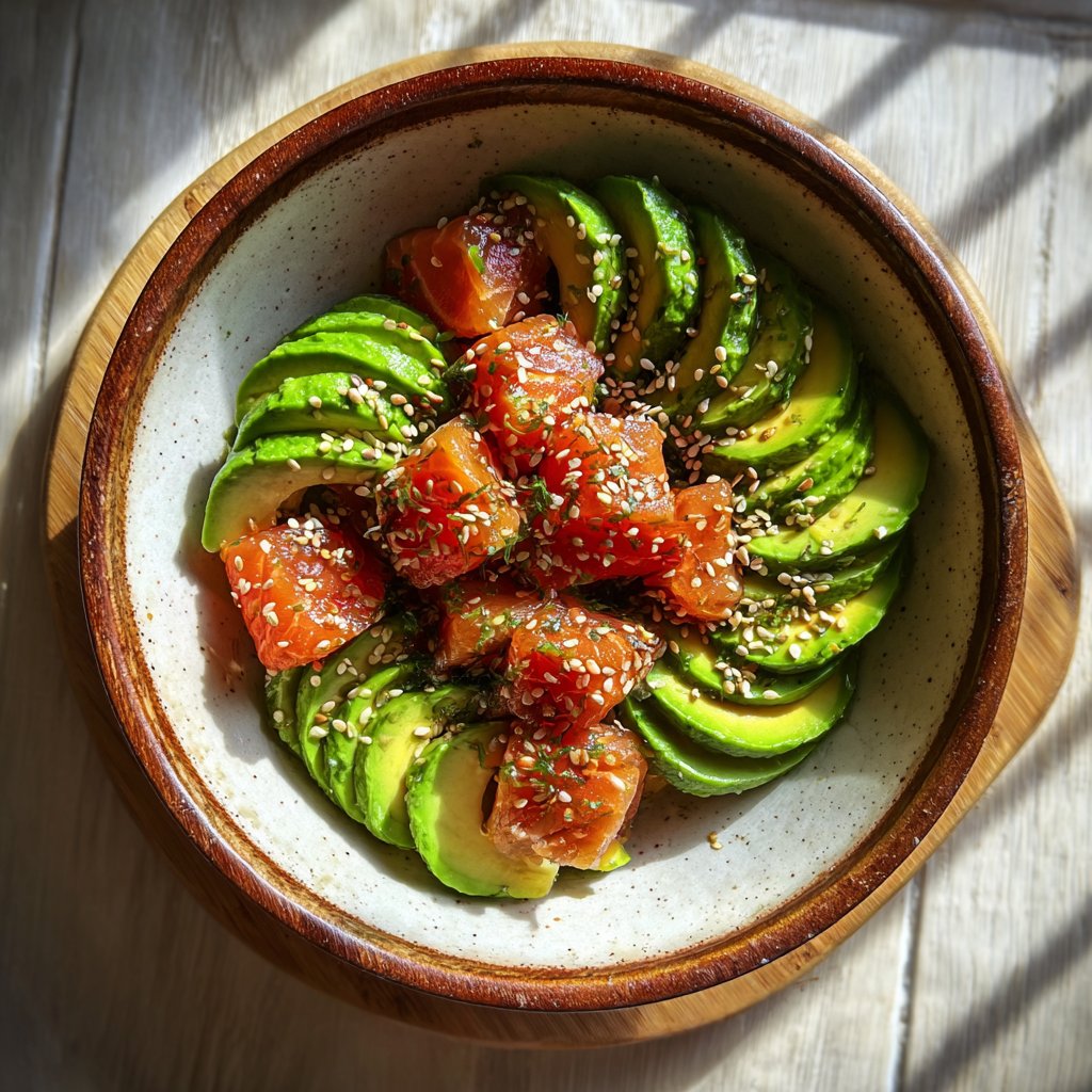 Avocado Salmon Sushi Bowl