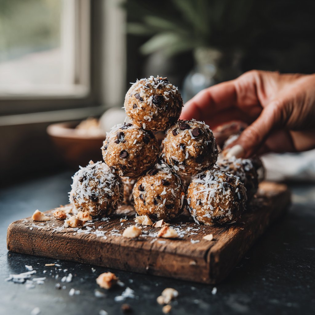 Almond Joy Protein Balls
