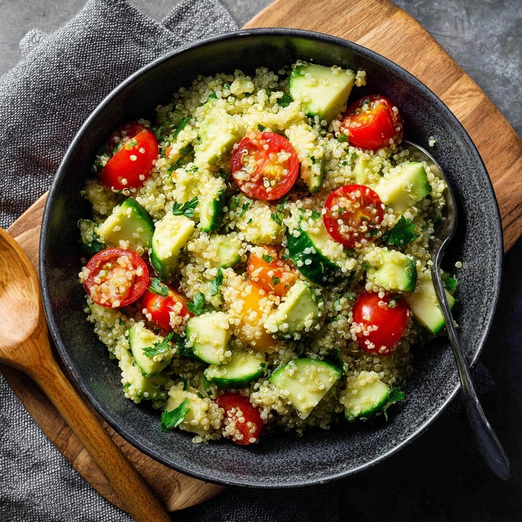 Healthy Avocado Quinoa Salad