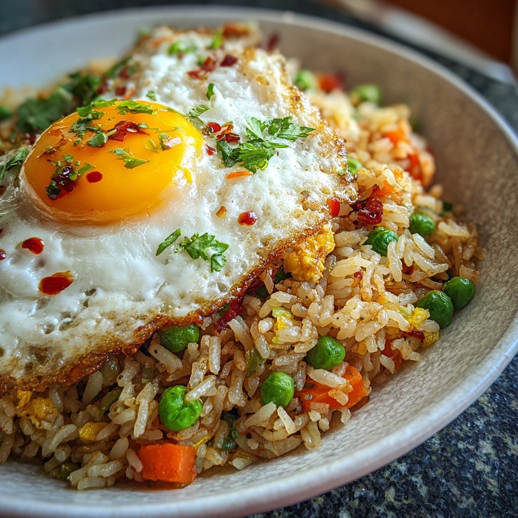 Quick 10 Minute Egg Fried Rice