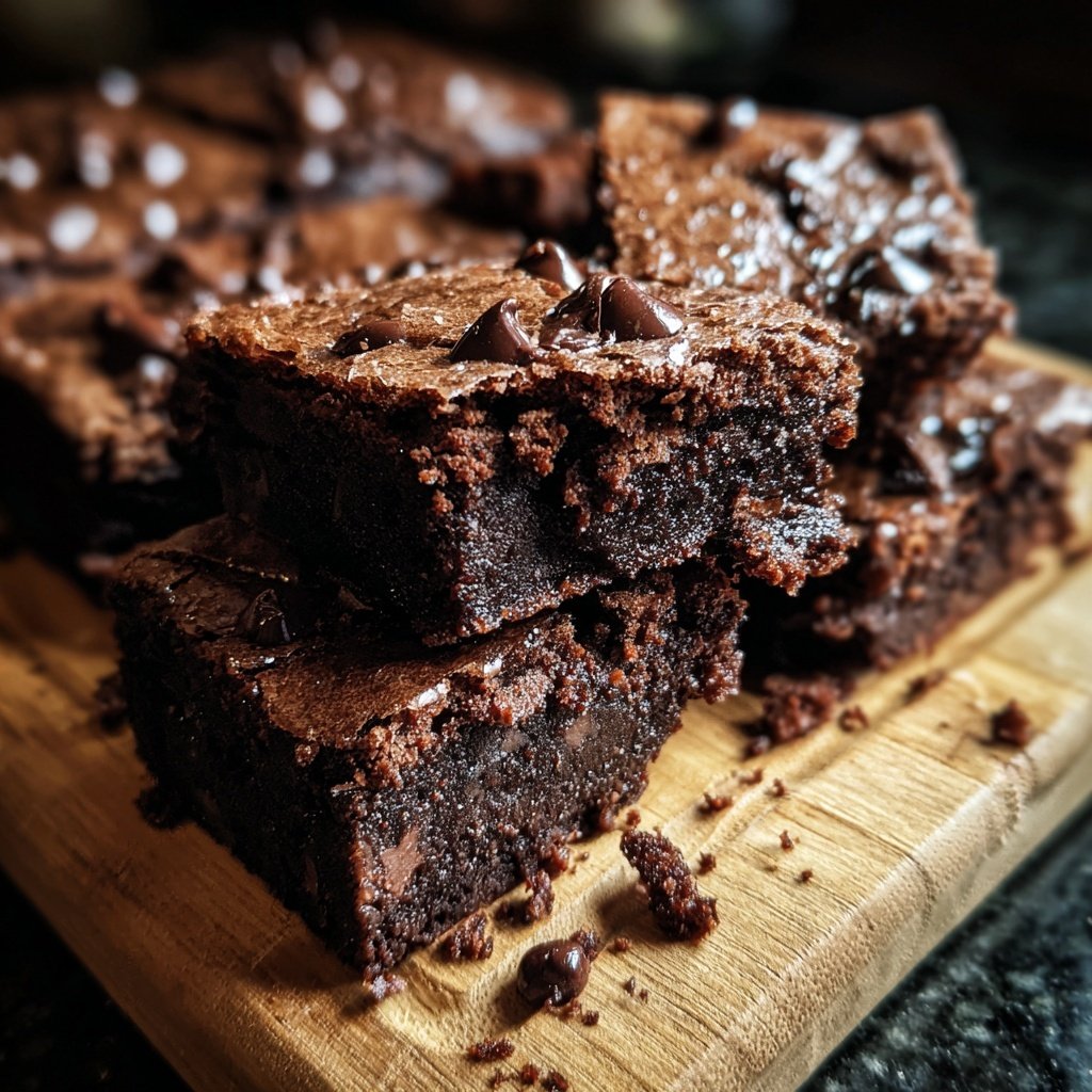 Dessert Chocolate Fudge Brownies