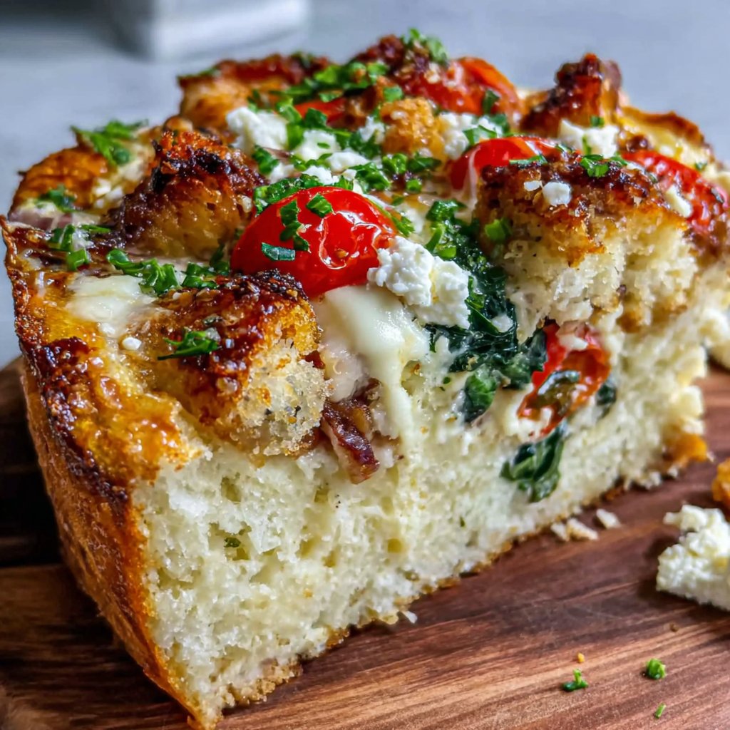 Savory Spring Brunch Egg Bake